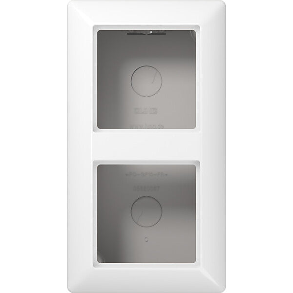 JUNG AP-Kappe 2-fach aws angeformter Rahmen AS 582 A WW